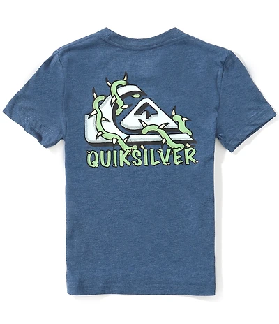 Quiksilver Little Boys Creature Logo Short Sleeve T-Shirt