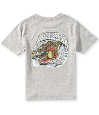 Quiksilver Little Boys Gator Wave Short Sleeve T-Shirt