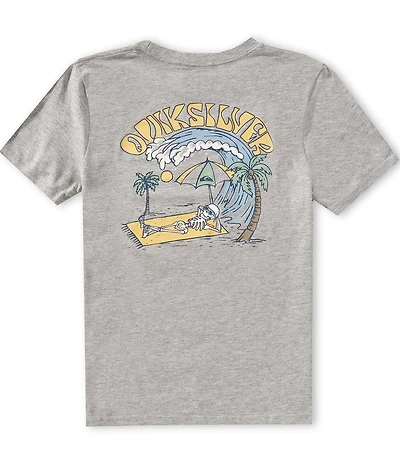 Quiksilver Little Boys Short Sleeve Doing Fine Graphic T-Shirt