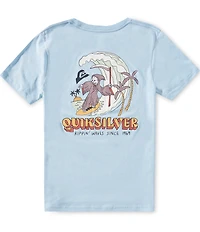 Quiksilver Little Boys Short Sleeve Reaper Surfer T-Shirt