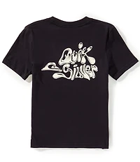 Quiksilver Little Boys Short Sleeve Splatter Logo T-Shirt