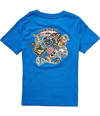 Quiksilver Little Boys Short-Sleeve Sticker T-Shirt