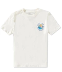 Quiksilver Little Boys Short Sleeve Surf Circle T-Shirt