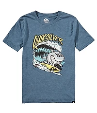 Quiksilver Little Boys Short Sleeveless Shark Attack T-Shirt