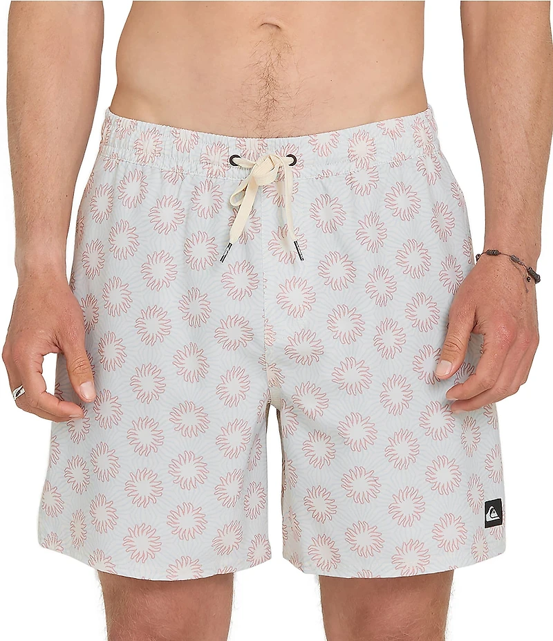 Quiksilver Ocean Mayhem 6#double; inseam Volley Swim Trunks