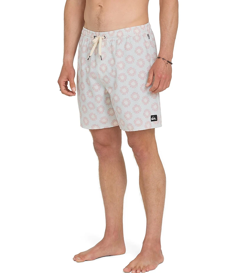 Quiksilver Ocean Mayhem 6#double; inseam Volley Swim Trunks