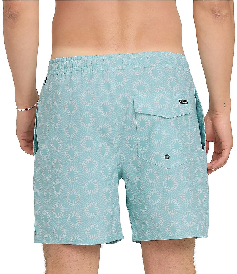 Quiksilver Ocean Mayhem 6#double; inseam Volley Swim Trunks