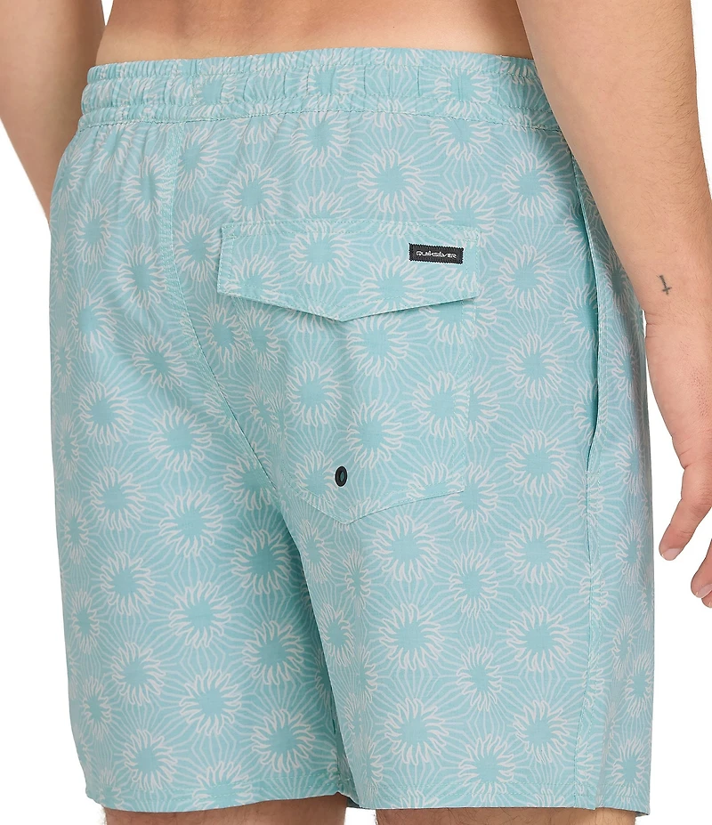Quiksilver Ocean Mayhem 6#double; inseam Volley Swim Trunks