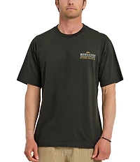 Quiksilver Off The Grid Graphic Sueded Short Sleeve T-Shirt