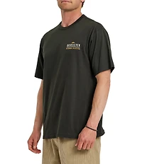 Quiksilver Off The Grid Graphic Sueded Short Sleeve T-Shirt