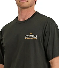 Quiksilver Off The Grid Graphic Sueded Short Sleeve T-Shirt