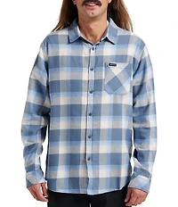 Quiksilver Penmar Check Long Sleeve Flannel Shirt