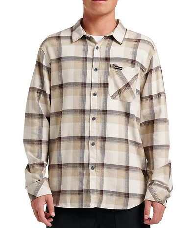 Quiksilver Penmar Check Long Sleeve Flannel Shirt