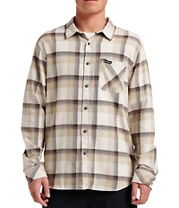 Quiksilver Penmar Check Long Sleeve Flannel Shirt