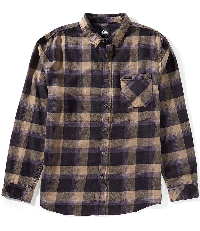 Quiksilver Penmar Check Long Sleeve Flannel Shirt