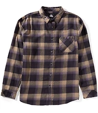 Quiksilver Penmar Check Long Sleeve Flannel Shirt