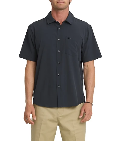 Quiksilver Ridgeport Tech Classic UPF Short Sleeve Shirt
