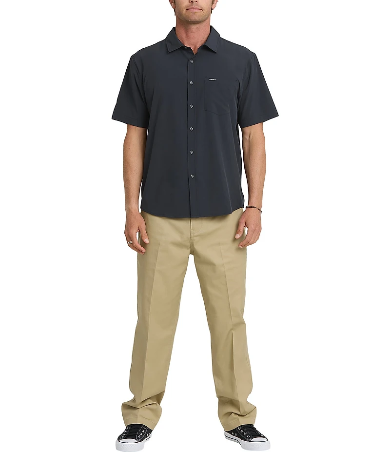 Quiksilver Ridgeport Tech Classic UPF Short Sleeve Shirt