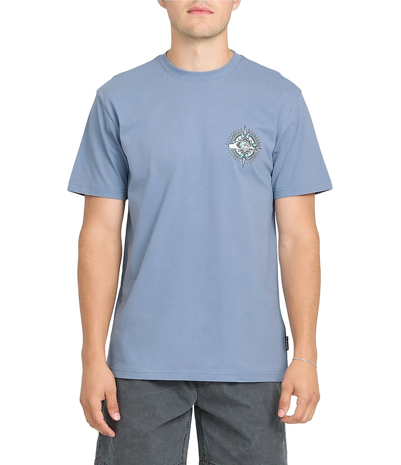 Quiksilver Shooting Star Short Sleeve Graphic T-Shirt