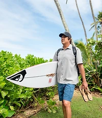 Quiksilver Short Sleeve Waterman Centinela Anti-Wrinkle Shirt