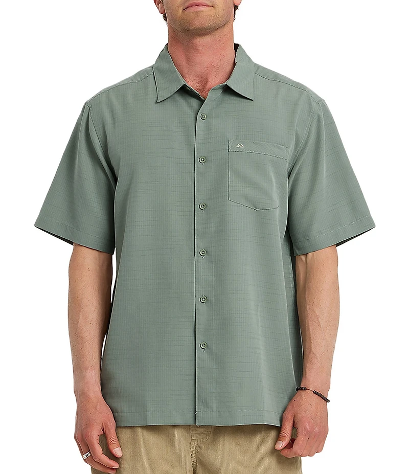 Quiksilver Short Sleeve Waterman Centinela Anti-Wrinkle Shirt