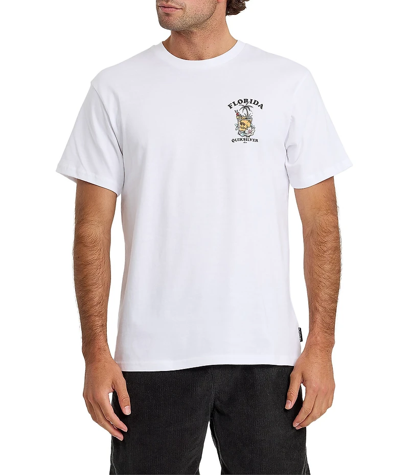 Quiksilver Skull Tail Short Sleeve T-Shirt