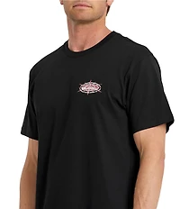 Quiksilver Solar Flares Graphic Crew Neck Short Sleeve T-Shirt