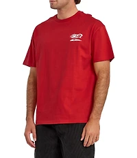 Quiksilver Stacked Mercury Short Sleeve Oversized Heavyweight T-Shirt