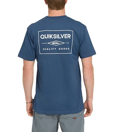 Quiksilver Stamped Logo Short Sleeve T-Shirt