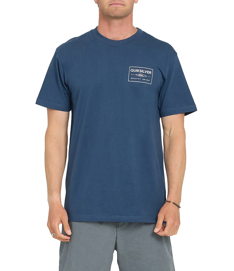 Quiksilver Stamped Logo Short Sleeve T-Shirt