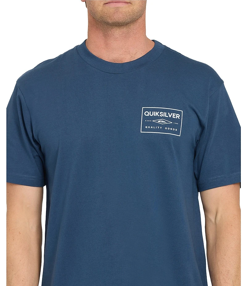 Quiksilver Stamped Logo Short Sleeve T-Shirt