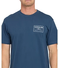 Quiksilver Stamped Logo Short Sleeve T-Shirt
