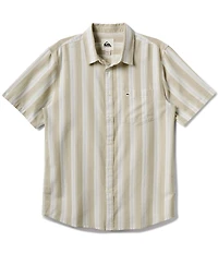 Quiksilver Striped Short Sleeve Oxford Shirt