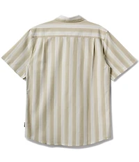 Quiksilver Striped Short Sleeve Oxford Shirt