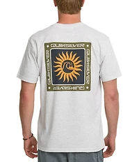 Quiksilver Sun Roots Mod Graphic Short Sleeve T-Shirt