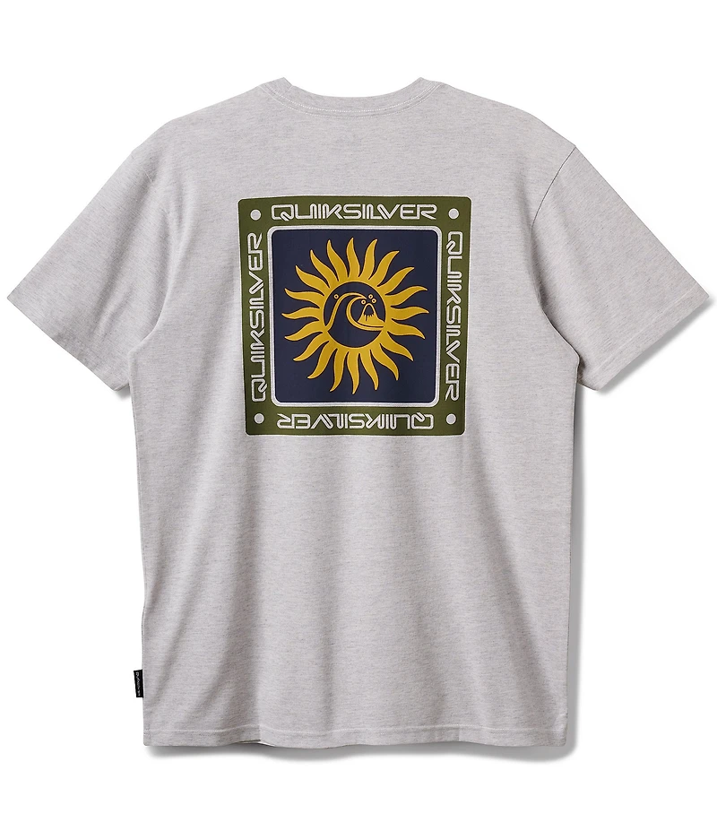 Quiksilver Sun Roots Mod Graphic Short Sleeve T-Shirt