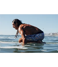 Quiksilver Surfsilk Pacifico Scallop 19#double; Outseam Board Shorts