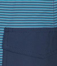 Quiksilver Surfsilk Tijuana 19#double; Outseam Mixed Media Board Shorts