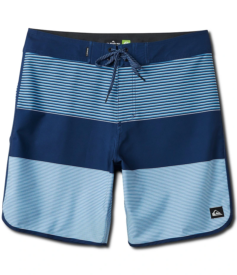 Quiksilver Surfsilk Tijuana 19#double; Outseam Mixed Media Board Shorts