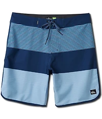 Quiksilver Surfsilk Tijuana 19#double; Outseam Mixed Media Board Shorts