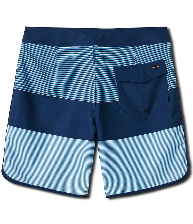 Quiksilver Surfsilk Tijuana 19#double; Outseam Mixed Media Board Shorts