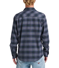 Quiksilver Terrace Long Sleeve Plaid Stretch Flannel Shirt