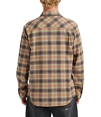 Quiksilver Terrace Long Sleeve Plaid Stretch Flannel Shirt