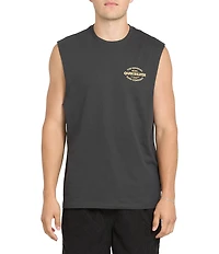 Quiksilver The Shed Oversized Graphic Muscle Tank