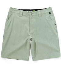Quiksilver Union Heather Amphibian 20#double; Outseam Hybrid Shorts