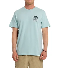 Quiksilver Uno Palm Short Sleeve T-Shirt