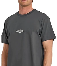 Quiksilver Work Ship Embroidered Short Sleeve T-Shirt