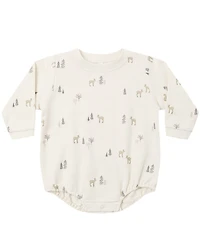 Quincy Mae Baby Boys Deer Bubble Romper