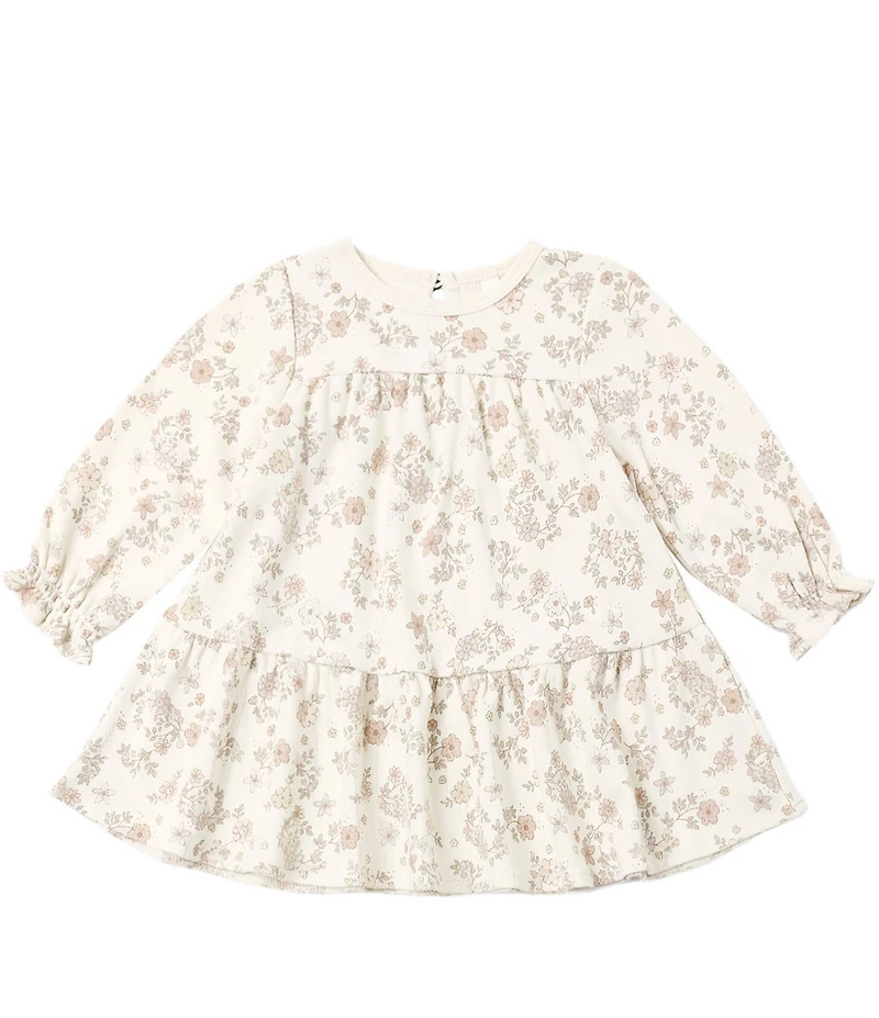 Quincy Mae Baby Girls Floral Vine Cotton Dress