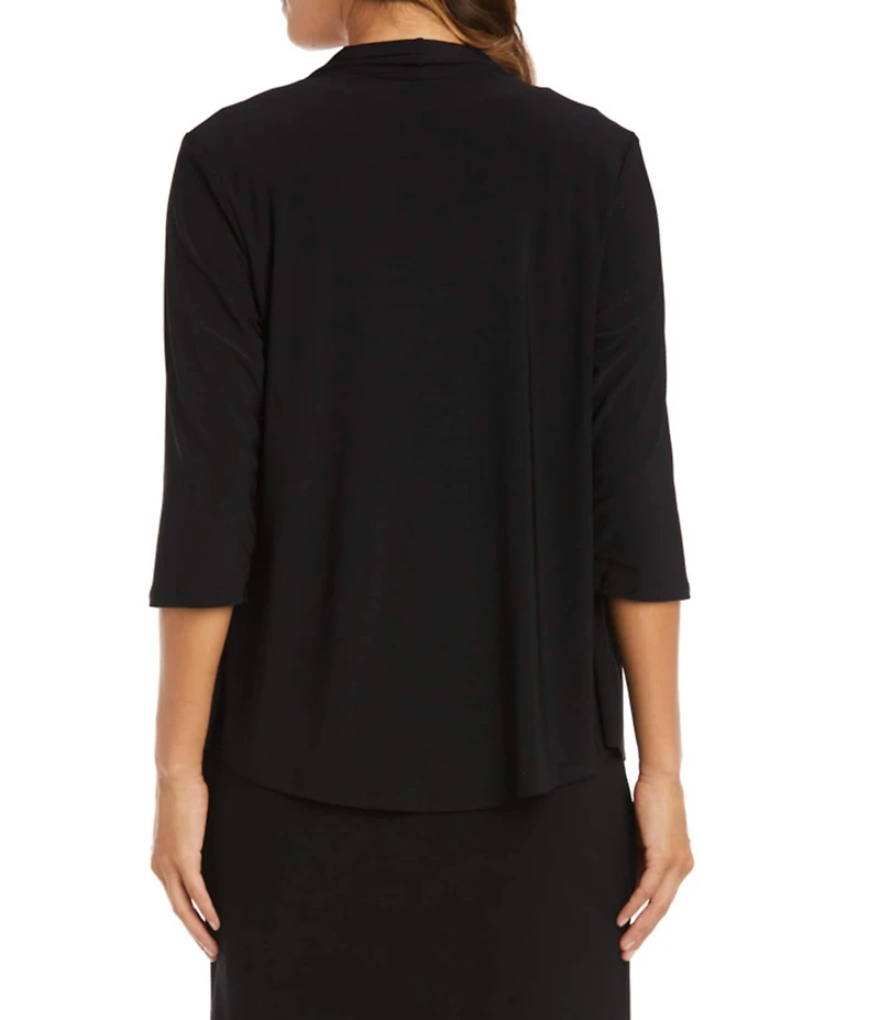 R & M Richards ITY 3/4 Sleeves Swing Shrug